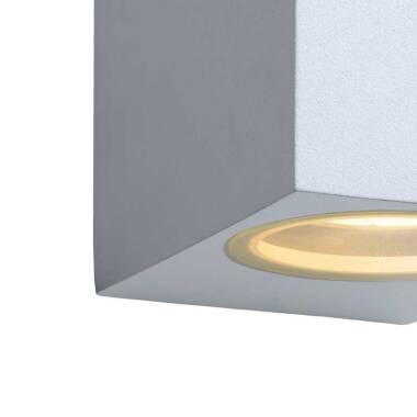 Image of Lucide Zora Square LED Outdoor Up & Down Wall Light