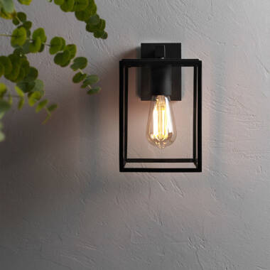 Image of Astro Box 270 Outdoor Hanging Lantern Wall Light