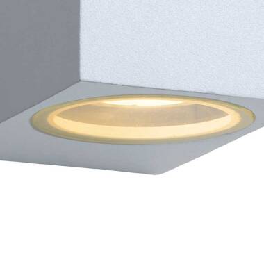 Image of Lucide Zora Square LED Outdoor Up & Down Wall Light
