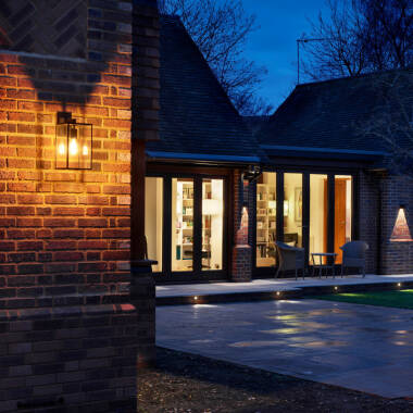 Image of Astro Box 270 Outdoor Hanging Lantern Wall Light