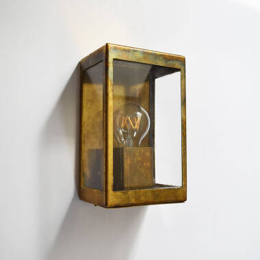 Westport Coastal Cabin Half Lantern Outdoor Wall Light