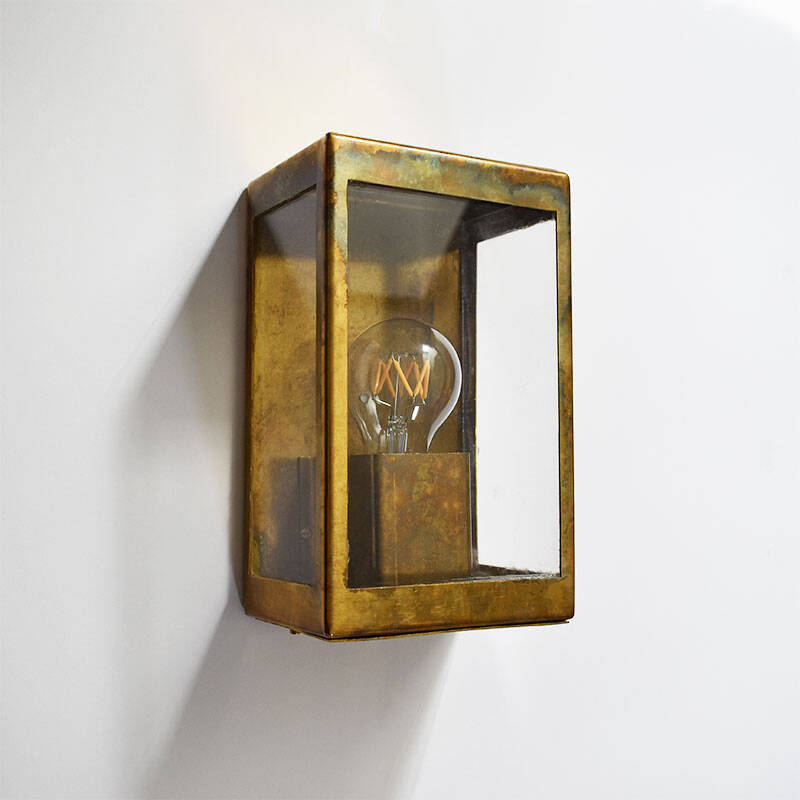 Image of Westport Coastal Cabin Half Lantern Outdoor Wall Light
