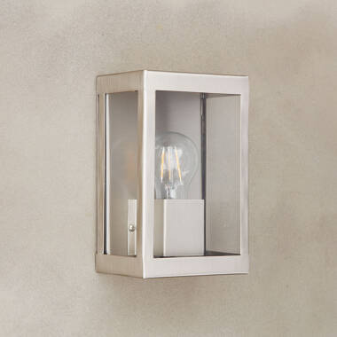 Westport Coastal Cabin Half Lantern Outdoor Wall Light