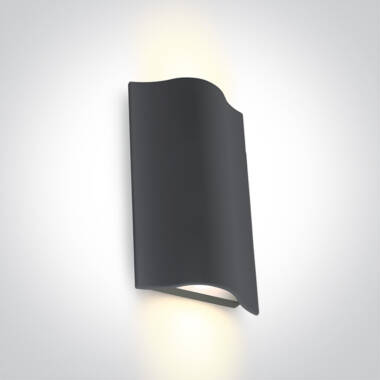 Wave LED Outdoor Up & Down Wall Light