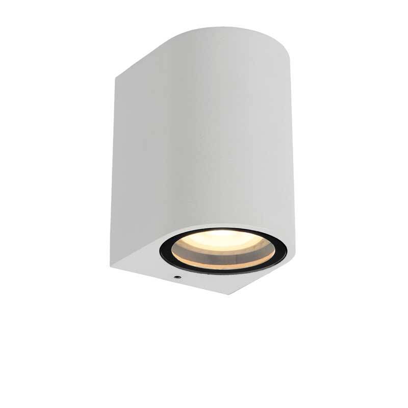 Image of Lucide Zaro Curved Outdoor Wall Light