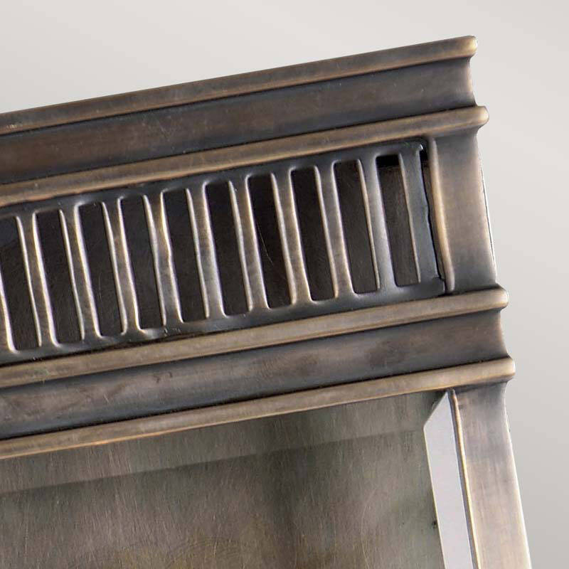 Image of Elstead Holborn Medium Half Outdoor Lantern Wall Light