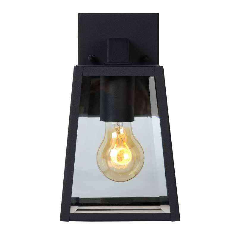 Image of Lucide Large Matslot Outdoor Hanging Lantern Wall Light