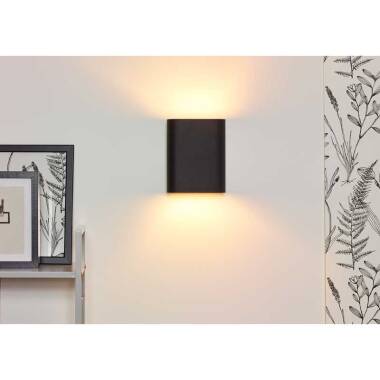 Image of Lucide Ovalis Up & Down Wall Light
