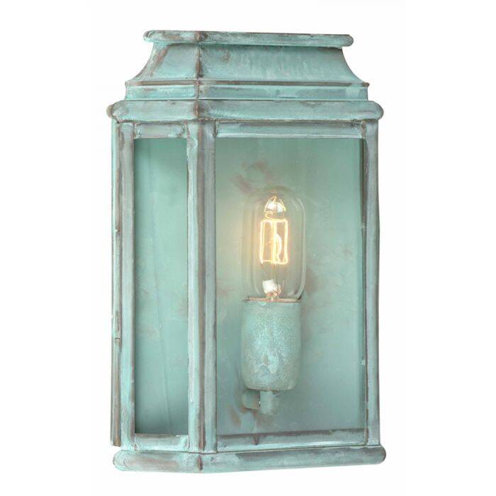 Image of Elstead St Martins Half Lantern Outdoor Wall Light