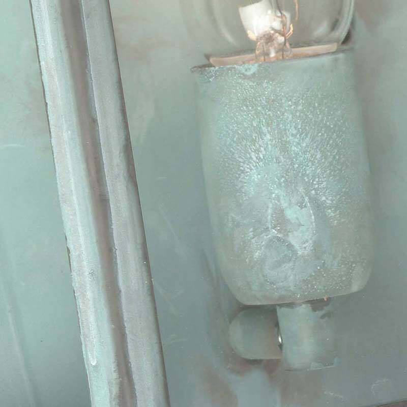 Image of Elstead St Martins Half Lantern Outdoor Wall Light