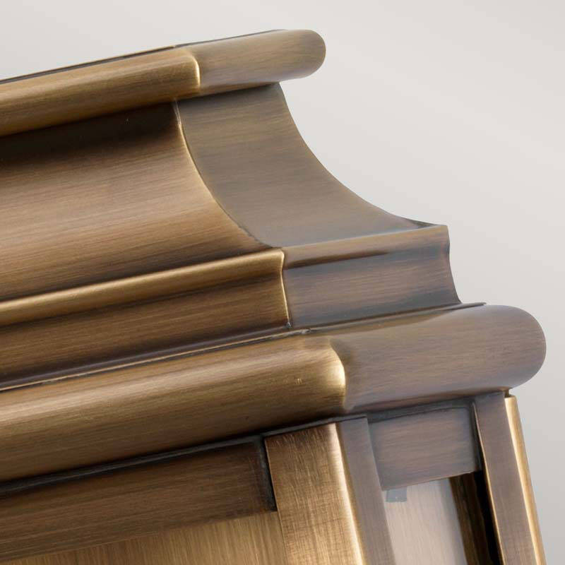 Image of Elstead St Martins Half Lantern Outdoor Wall Light