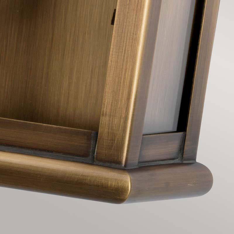 Image of Elstead St Martins Half Lantern Outdoor Wall Light