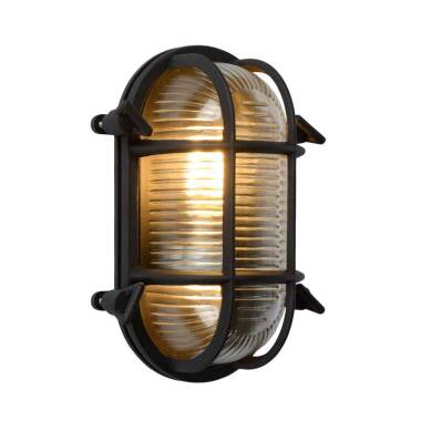 Lucide Dudley Oval Outdoor Flush Wall Light