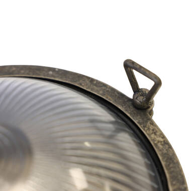 Image of Westport Coastal Pebble Outdoor Flush Wall Light