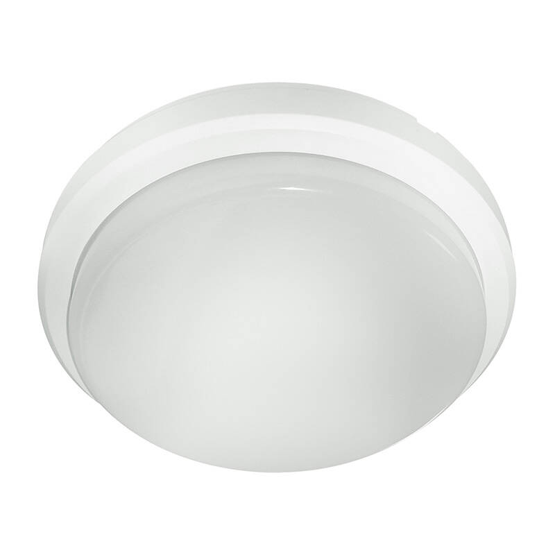Image of Eterna 14W Cool White LED Outdoor Flush Light - White