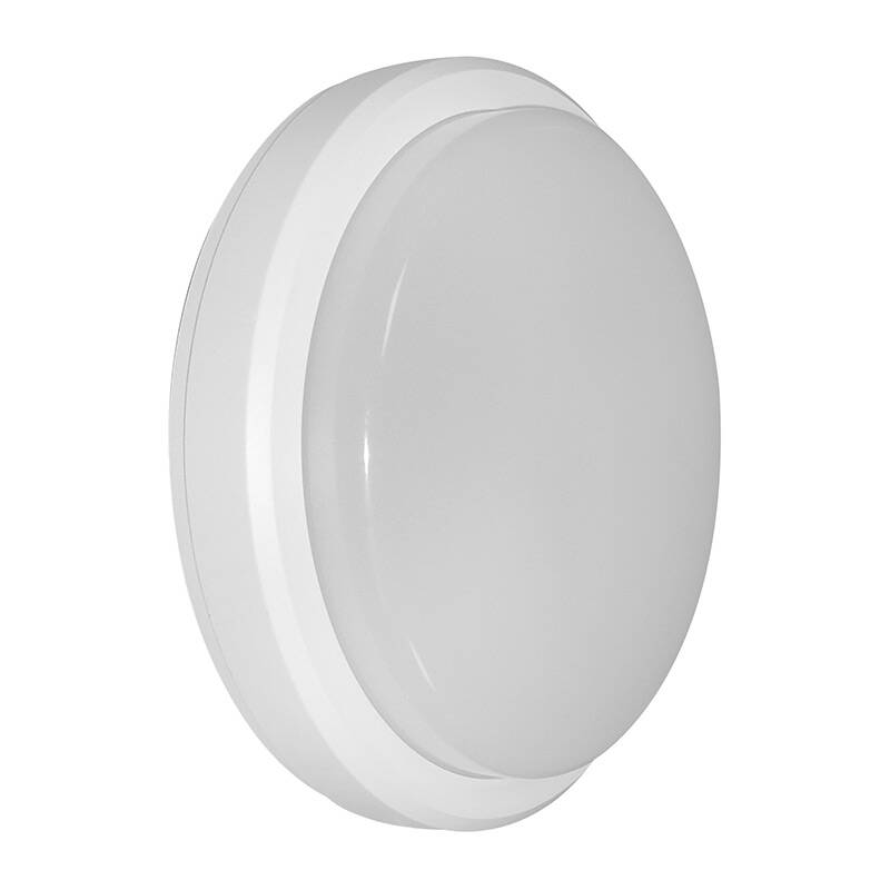 Image of Eterna 14W Cool White LED Outdoor Flush Light - White