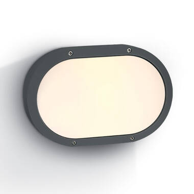 Guard Outdoor Oval Flush Light