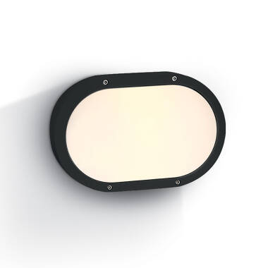 Guard Outdoor Oval Flush Light