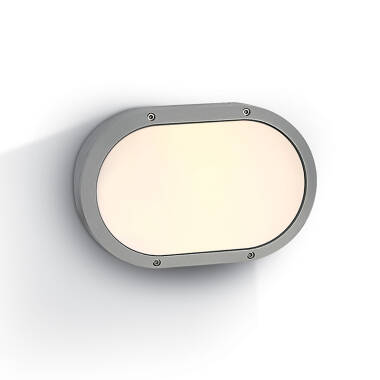 Guard Outdoor Oval Flush Light