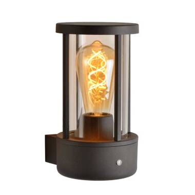 Lucide Lori Outdoor Wall Light with Dusk to Dawn Sensor
