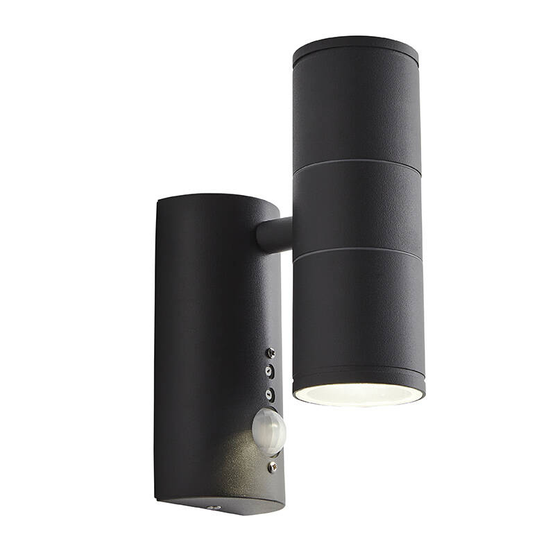 Image of Forum Islay Coastal Outdoor Up & Down Wall Light with PIR Sensor