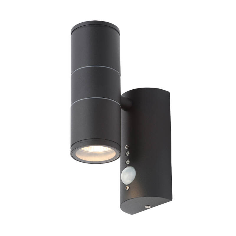Image of Forum Islay Coastal Outdoor Up & Down Wall Light with PIR Sensor