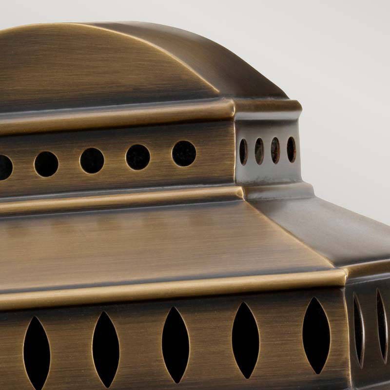 Image of Elstead Mansion House Half Lantern Outdoor Wall Light