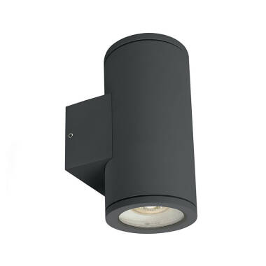Tube Outdoor Up & Down Wall Light