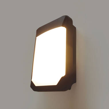 Image of Eterna Slimline 17W Colour Selectable LED Wall Pack with Dusk to Dawn Sensor