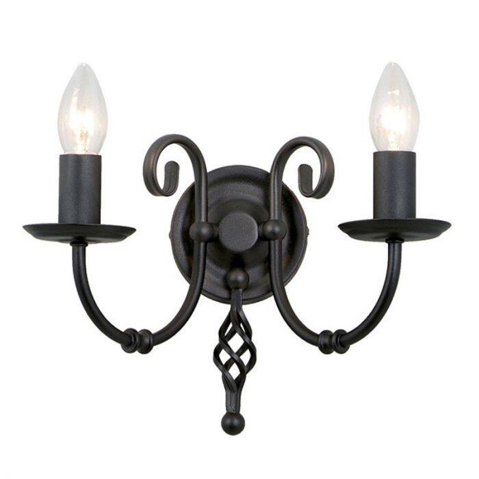 Image of Elstead Artisan Twin Wall Light