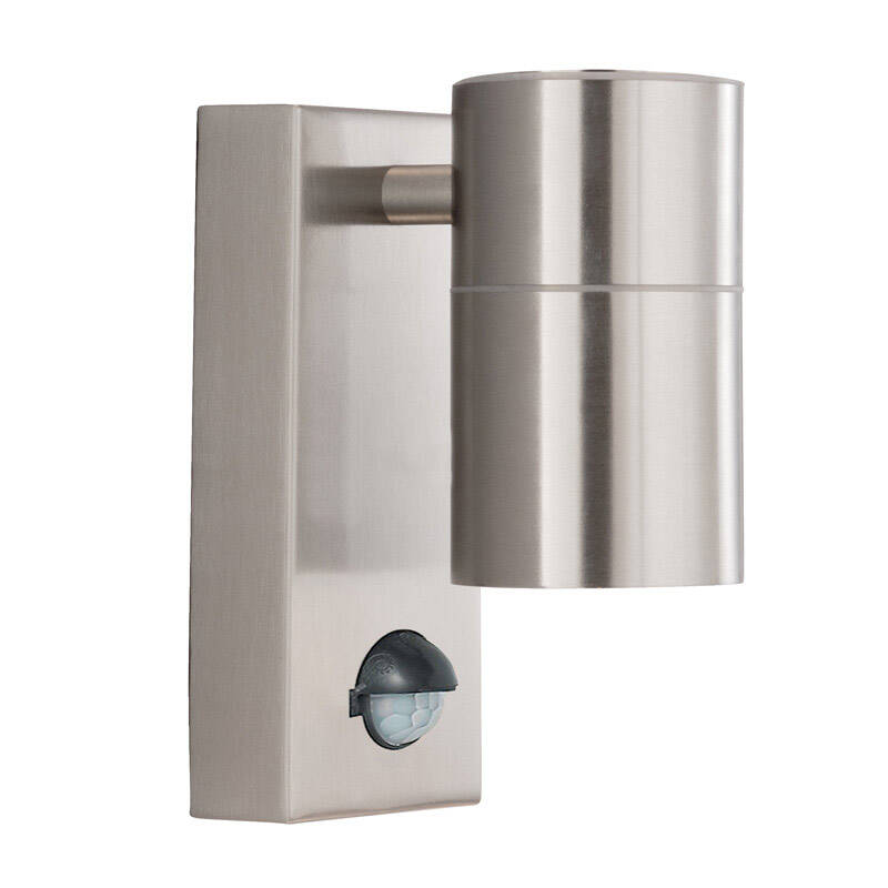 Image of Down LED Outdoor Wall Light with PIR Sensor