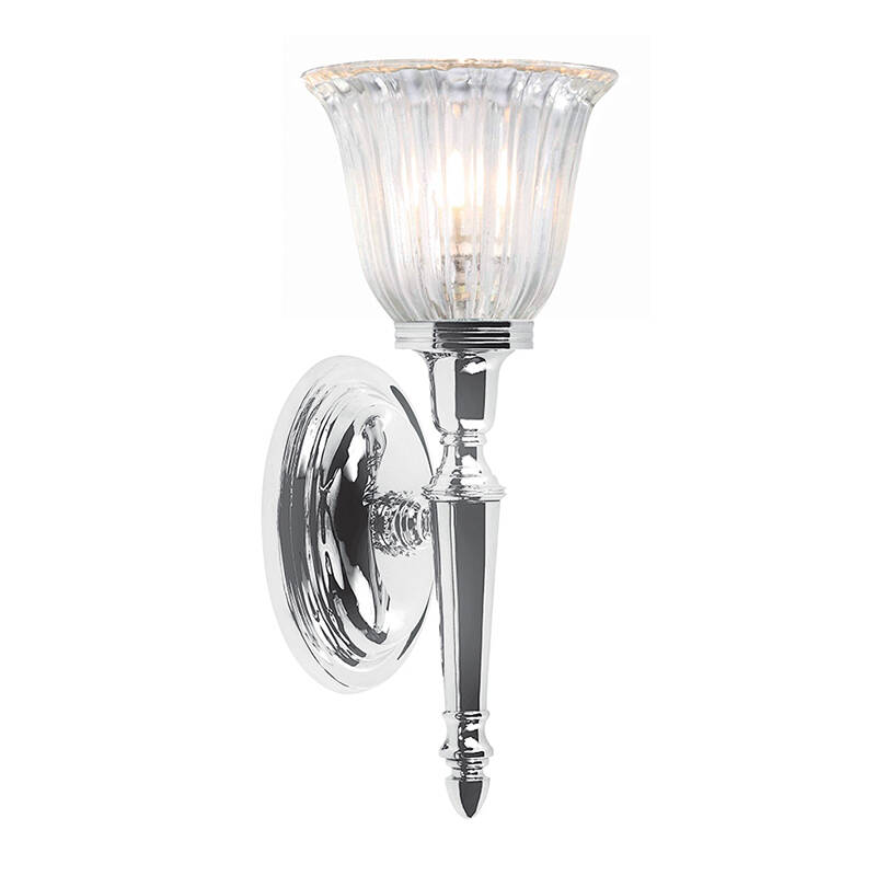 Image of Elstead Dryden Fluted LED Wall Light