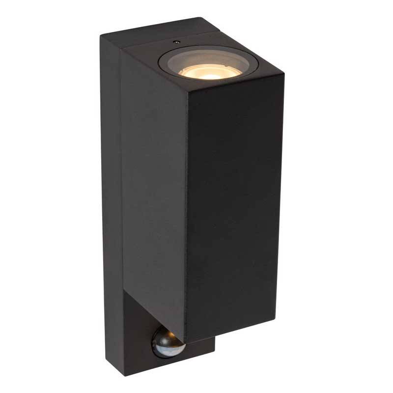 Image of Lucide Zaro IR Outdoor Up & Down Wall Light with PIR Sensor