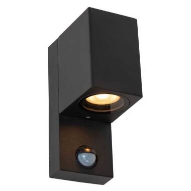 Lucide Zaro IR Outdoor Wall Light with PIR Sensor