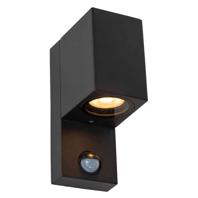 Image of Lucide Zaro IR Outdoor Wall Light with PIR Sensor