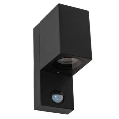 Image of Lucide Zaro IR Outdoor Wall Light with PIR Sensor