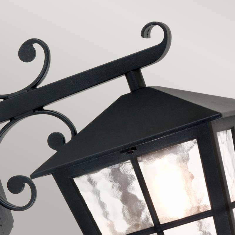 Image of Elstead Canterbury Outdoor Hanging Lantern Wall Light
