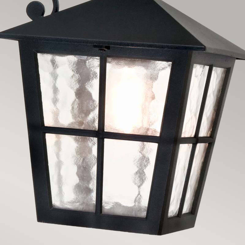 Image of Elstead Canterbury Outdoor Hanging Lantern Wall Light
