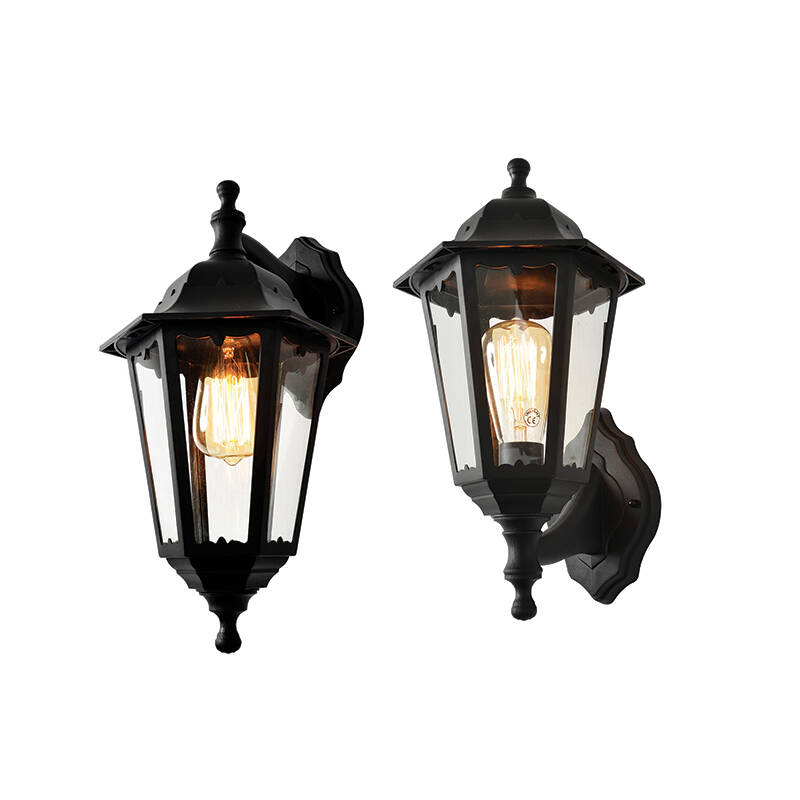 Image of Forum Coastal Bianca Outdoor Lantern Wall Light