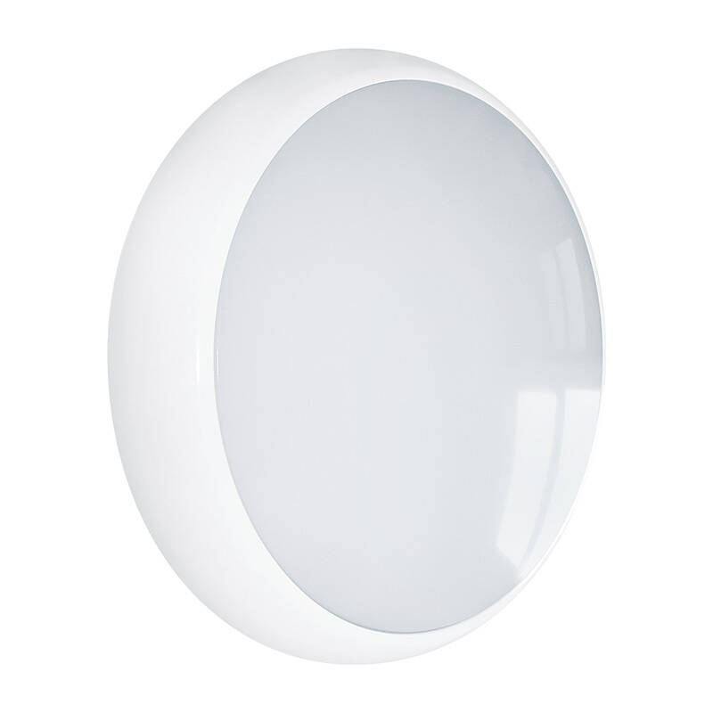 Image of Eterna 14W Colour Selectable LED Emergency Flush Light with Microwave Sensor - White