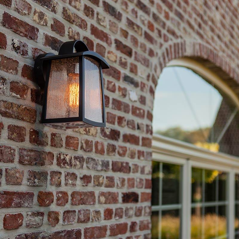 Image of Lutec Kelsey Outdoor Hanging Lantern Wall Light