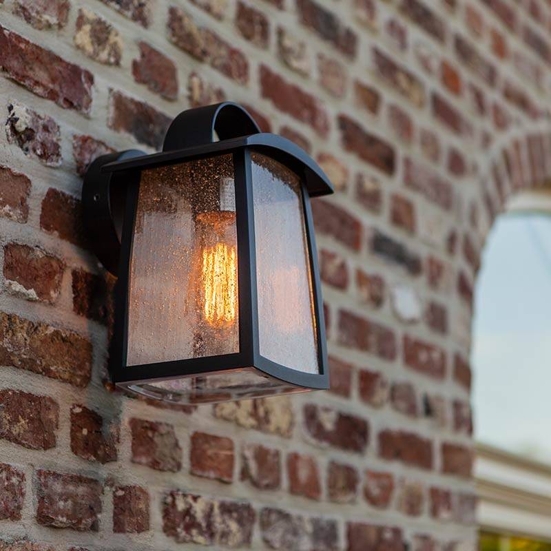 Image of Lutec Kelsey Outdoor Hanging Lantern Wall Light