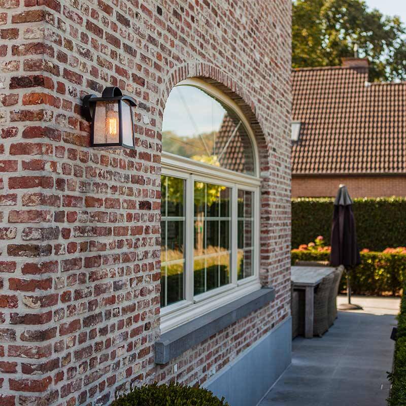Image of Lutec Kelsey Outdoor Hanging Lantern Wall Light