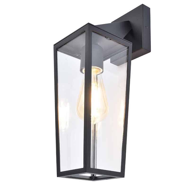 Image of Lutec Pine Outdoor Lantern Wall Light