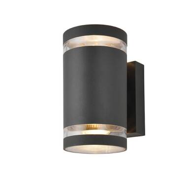 Forum Lens Outdoor Up & Down Wall Light