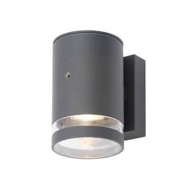 Forum Lens Outdoor Wall Light with Photocell