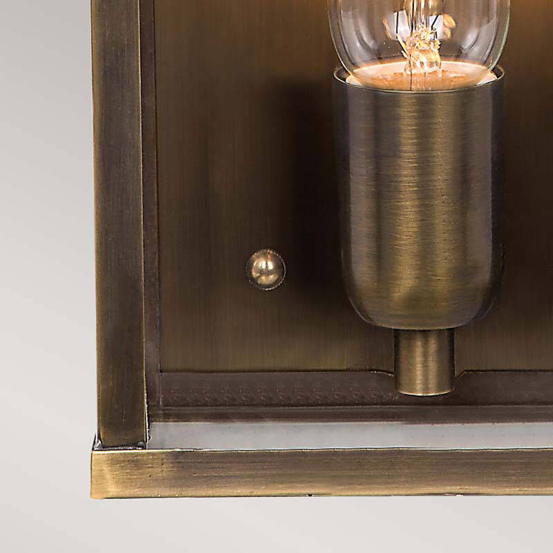 Image of Elstead Victoria Half Lantern Outdoor Wall Light