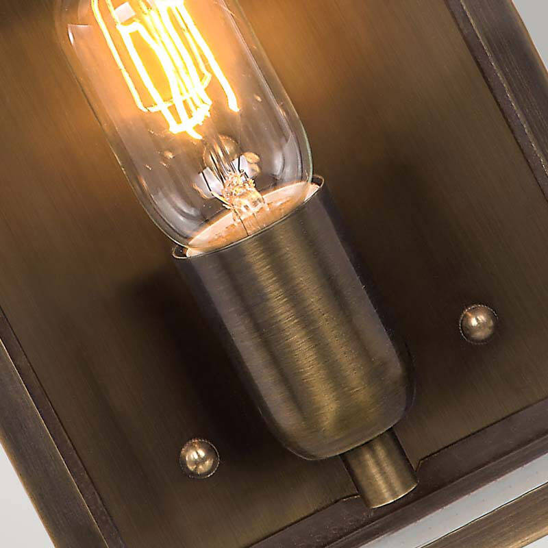 Image of Elstead Victoria Half Lantern Outdoor Wall Light