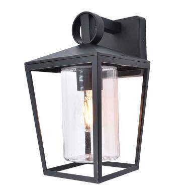 Lutec West Outdoor Lantern Wall Light