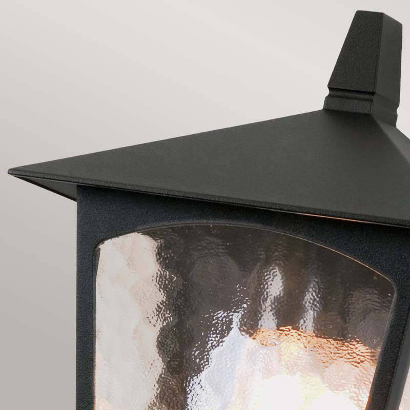 Image of Elstead York Half Lantern Outdoor Wall Light